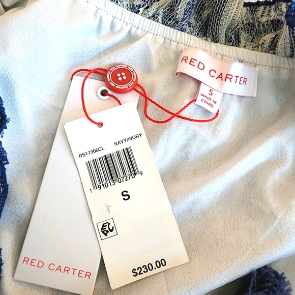 NWT Red Carter Blue Mini Dress/Swim Coverup - Picture 8 of 9